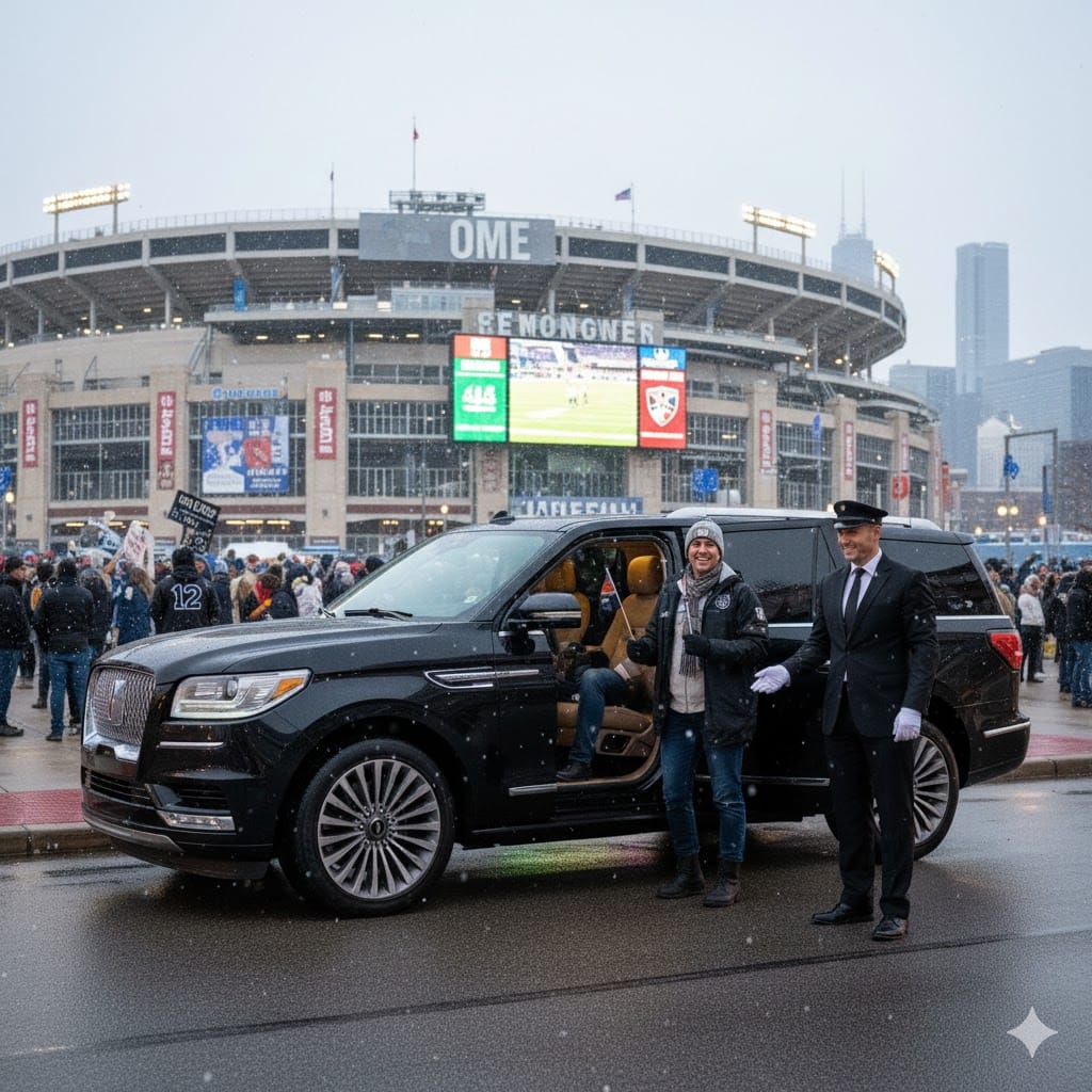 limo service for Game Day