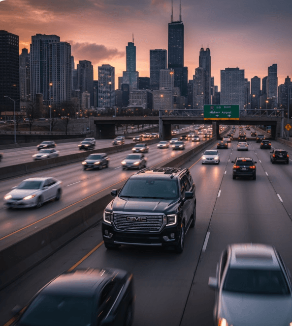 Book Luxury Ride to MDW