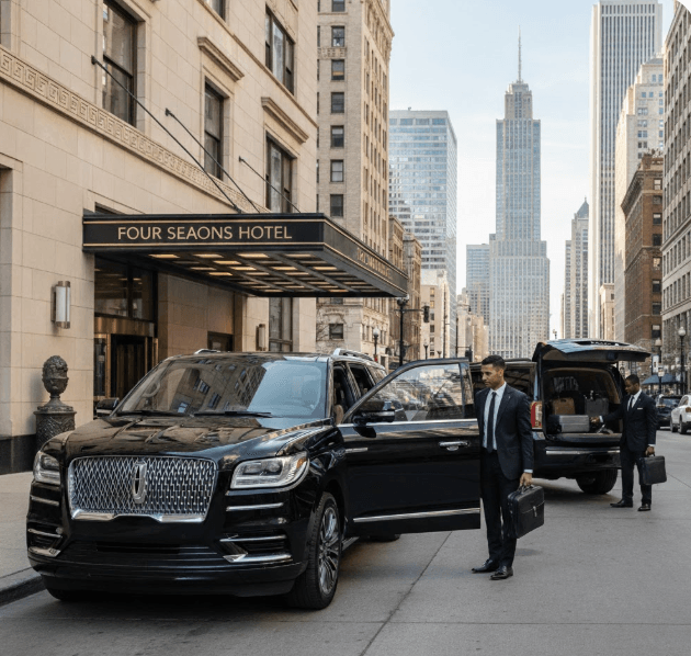 Four Seasons to ORD Limo Service