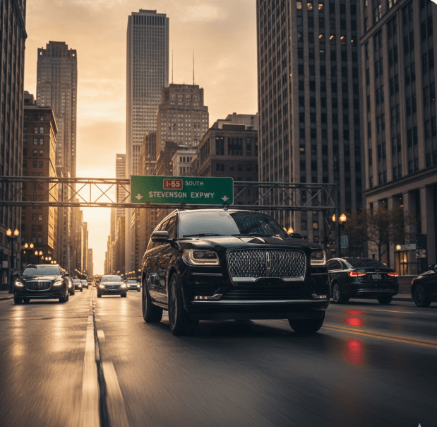 Limo from JW Marriott Chicago Limo from JW Marriott Chicago