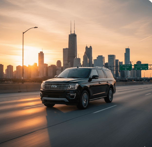 Limo to O'Hare from Sofitel Chicago