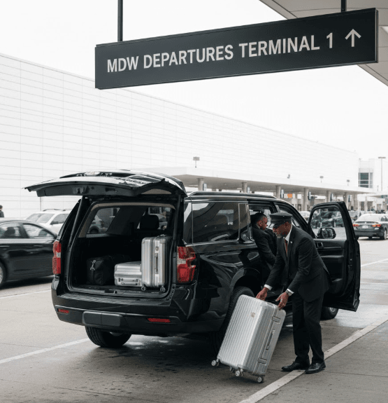 Midway Airport Drop Off Limo