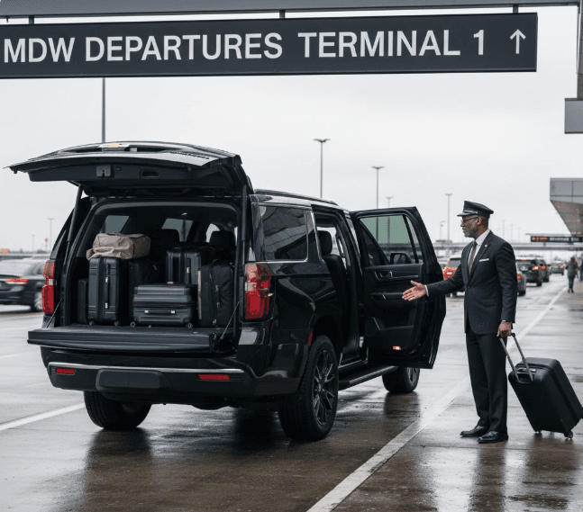 Palmer House to MDW Limo Palmer House to MDW Limo