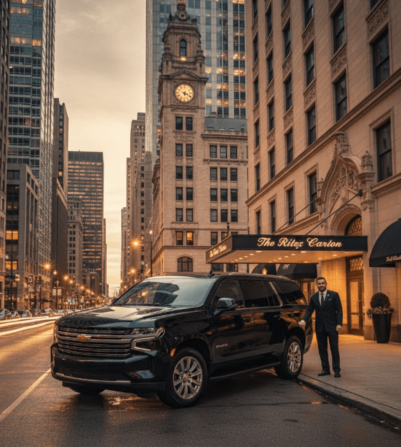 Ritz Carlton to MDW Limo
