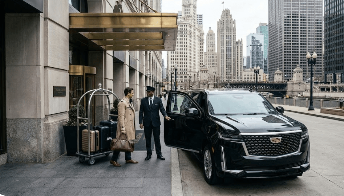 The Peninsula Chicago to O’Hare Airport Limo