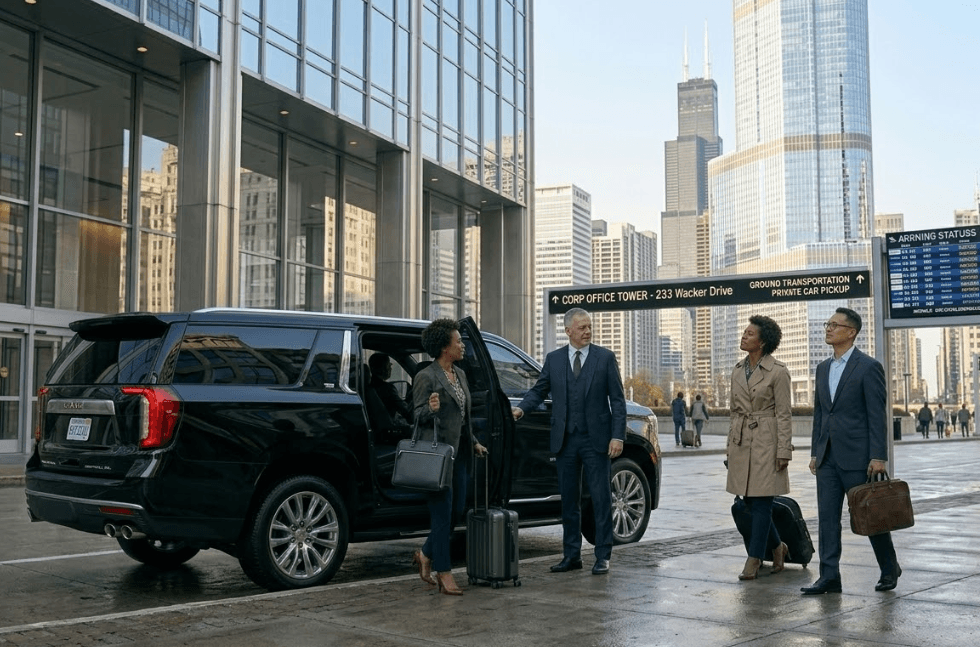 Best Airport Transportation for Corporate Travelers in Chicago