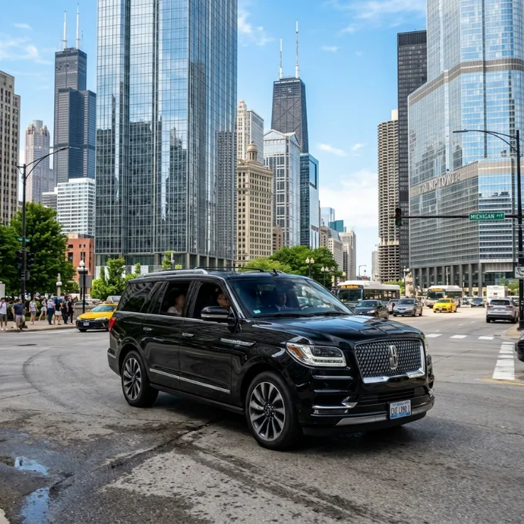 DuPage International Airport Limousine Service with Professional Chauffeurs