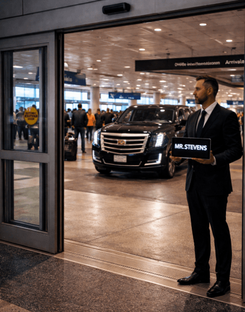 Meet your chauffeur at O’Hare Airport