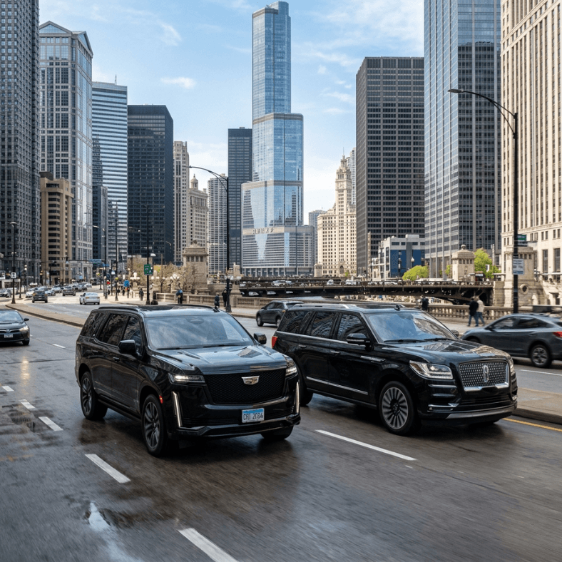 Chicago Corporate Transportation Service with Luxury SUVS