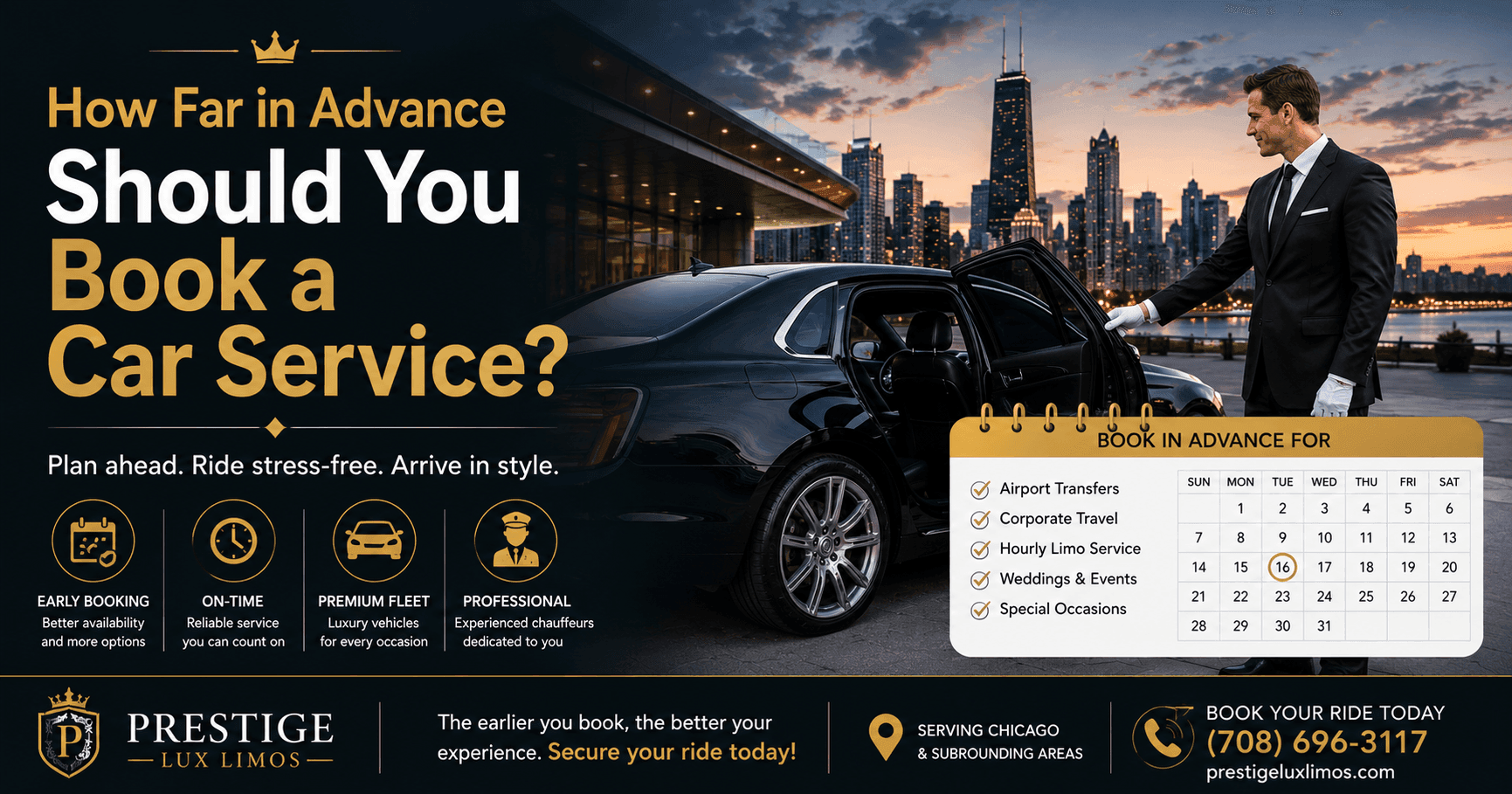 How Far in Advance Should You Book a Car Service?