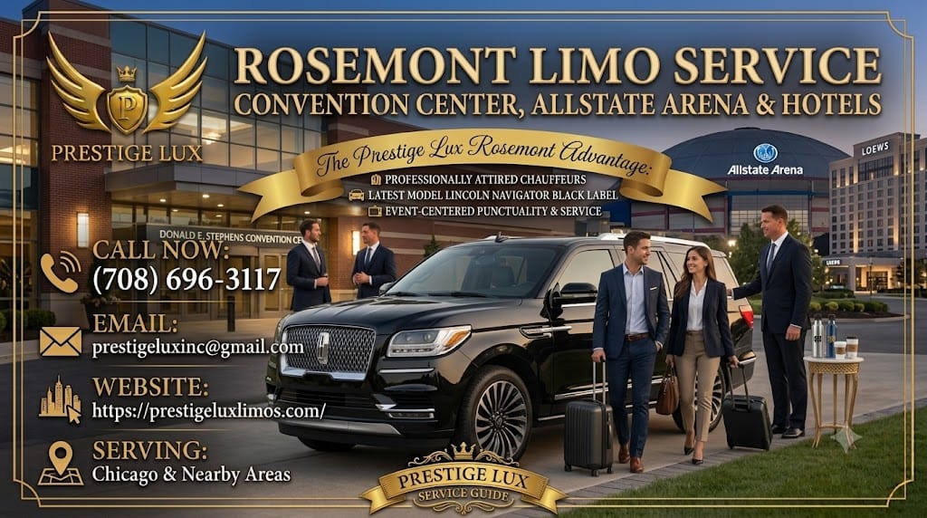 Rosemont Limo Service- Convention Center, Allstate Arena & Hotels