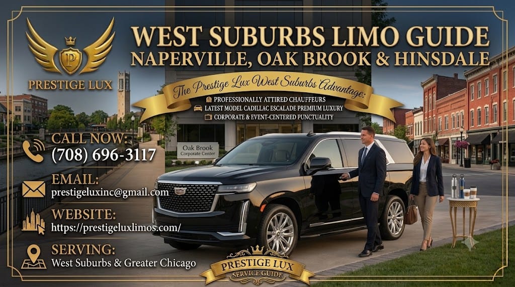 West Suburbs Limo Guide- Naperville, Oak Brook & Hinsdale